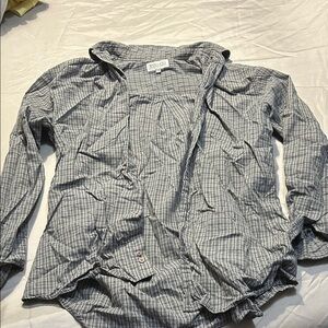 RW&CO. Black and White Plaid Shirt